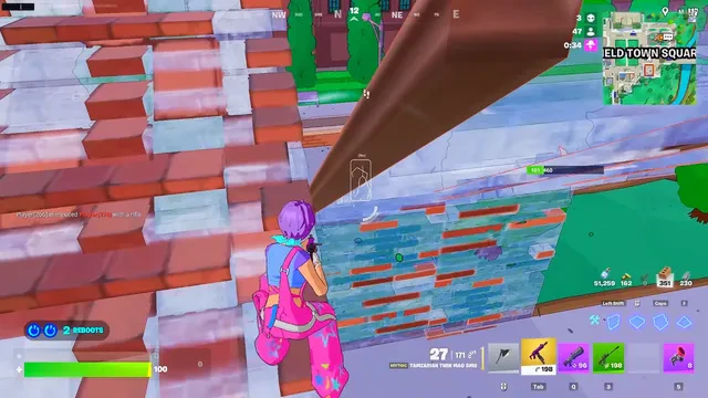 EAC patch day checklist for Fortnite cheats — Fortnite cheat gameplay screenshot