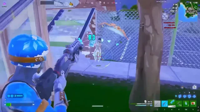 Creative practice vs ranked Fortnite cheats — Fortnite cheat gameplay screenshot