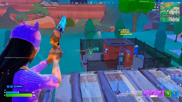 How to buy Fortnite cheats in 2026 — Fortnite cheat gameplay screenshot